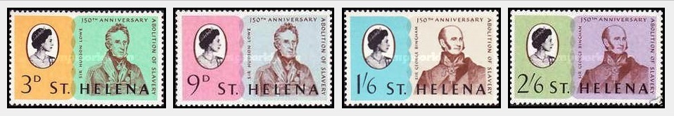 Set of Four Stamps