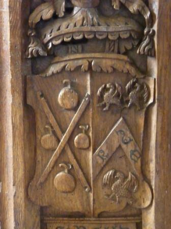 Bench End Dowland Church