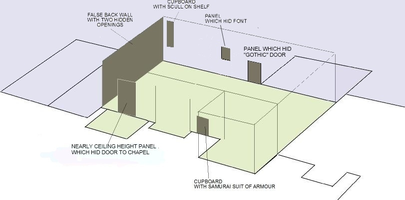 Stafford Barton Hall 3D drawing