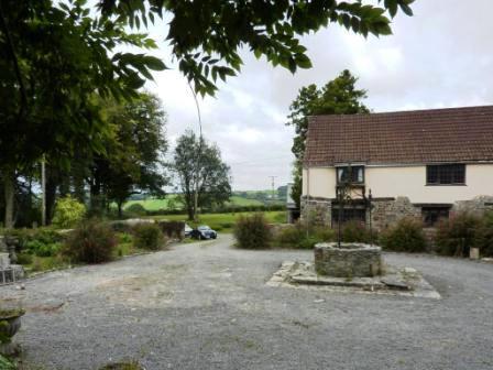 View From Porch across Courtyard